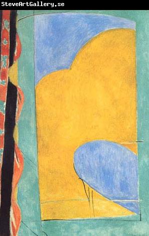 Henri Matisse The Yellow Curtain,